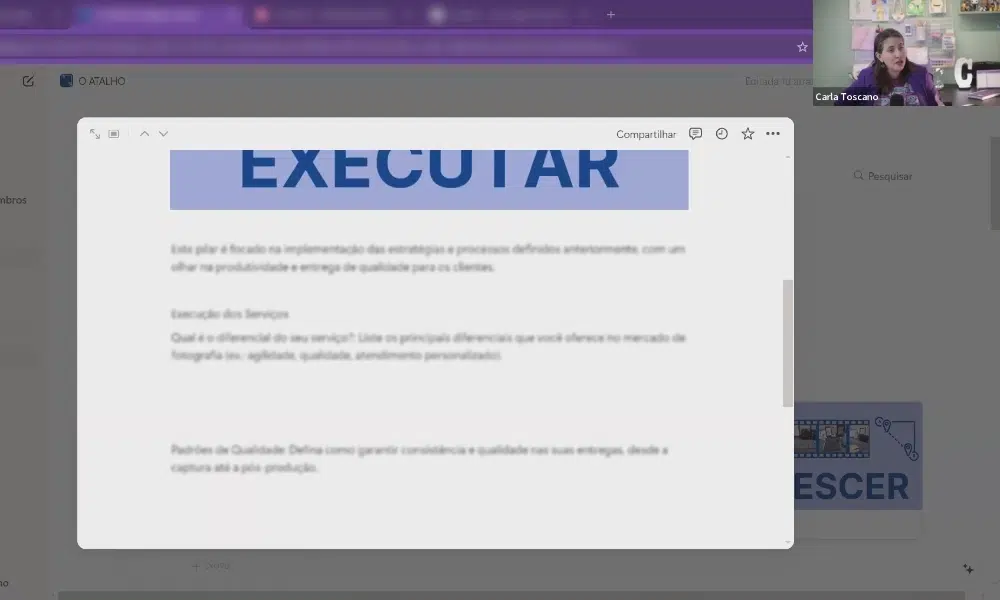 Os primeiros passos para fotógrafos(as) que querem transformar o tempo e a carreira com a comunidade ctrl+t 3 Live de carla toscano para a comunidade ctrl+t sobre execução de estratégias na fotografia